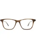 Garrett Leight square-frame glasses - Brown