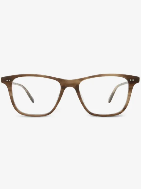 Garrett Leight lentes con armazón cuadrada