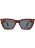 Garrett Leight square-frame sunglasses - Brown