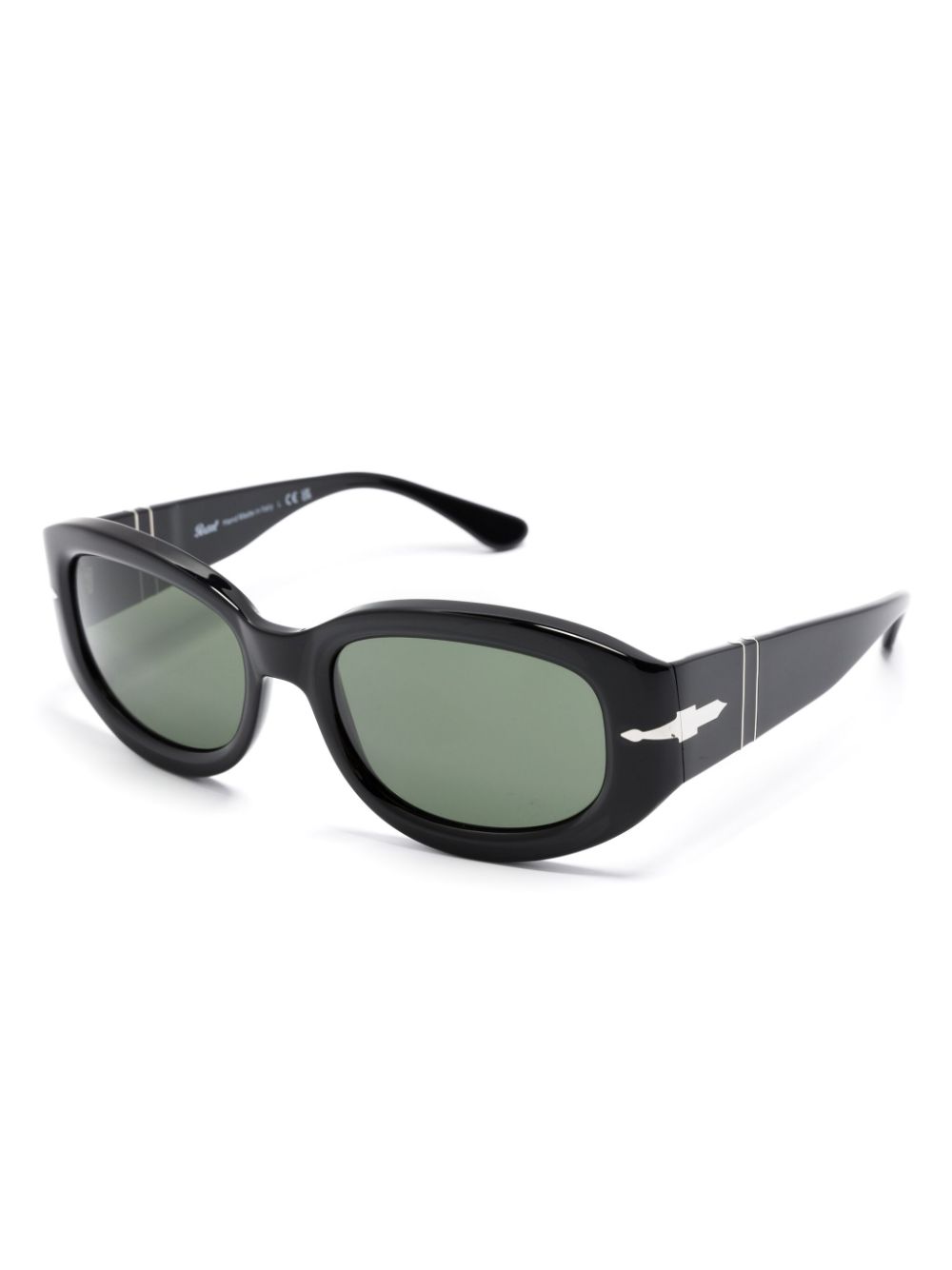 Persol PO3335S zonnebril met ovaal montuur - Zwart