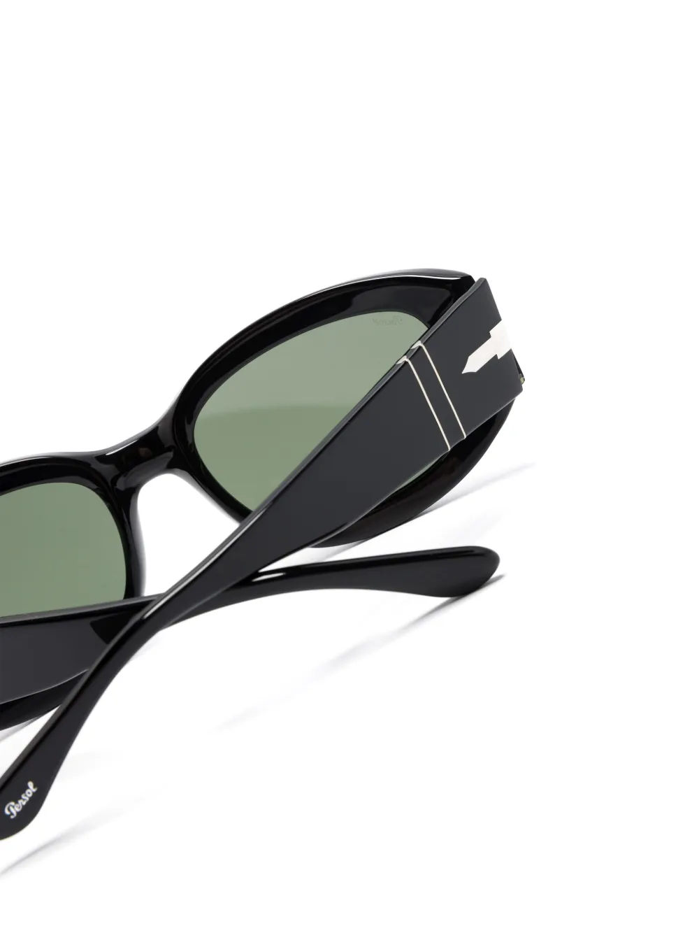 Persol PO3335S zonnebril met ovaal montuur Zwart