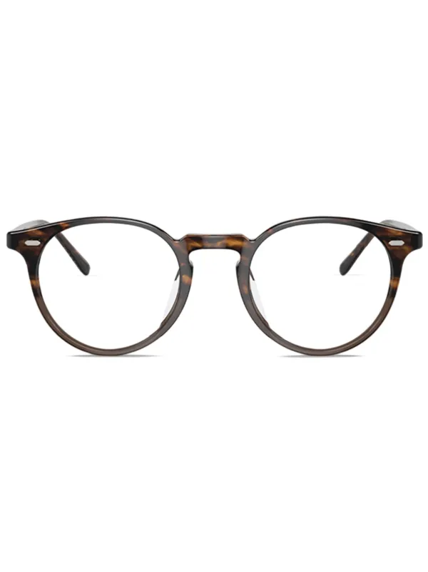 Oliver Peoples N.02眼鏡フレーム | ブラウン | FARFETCH JP