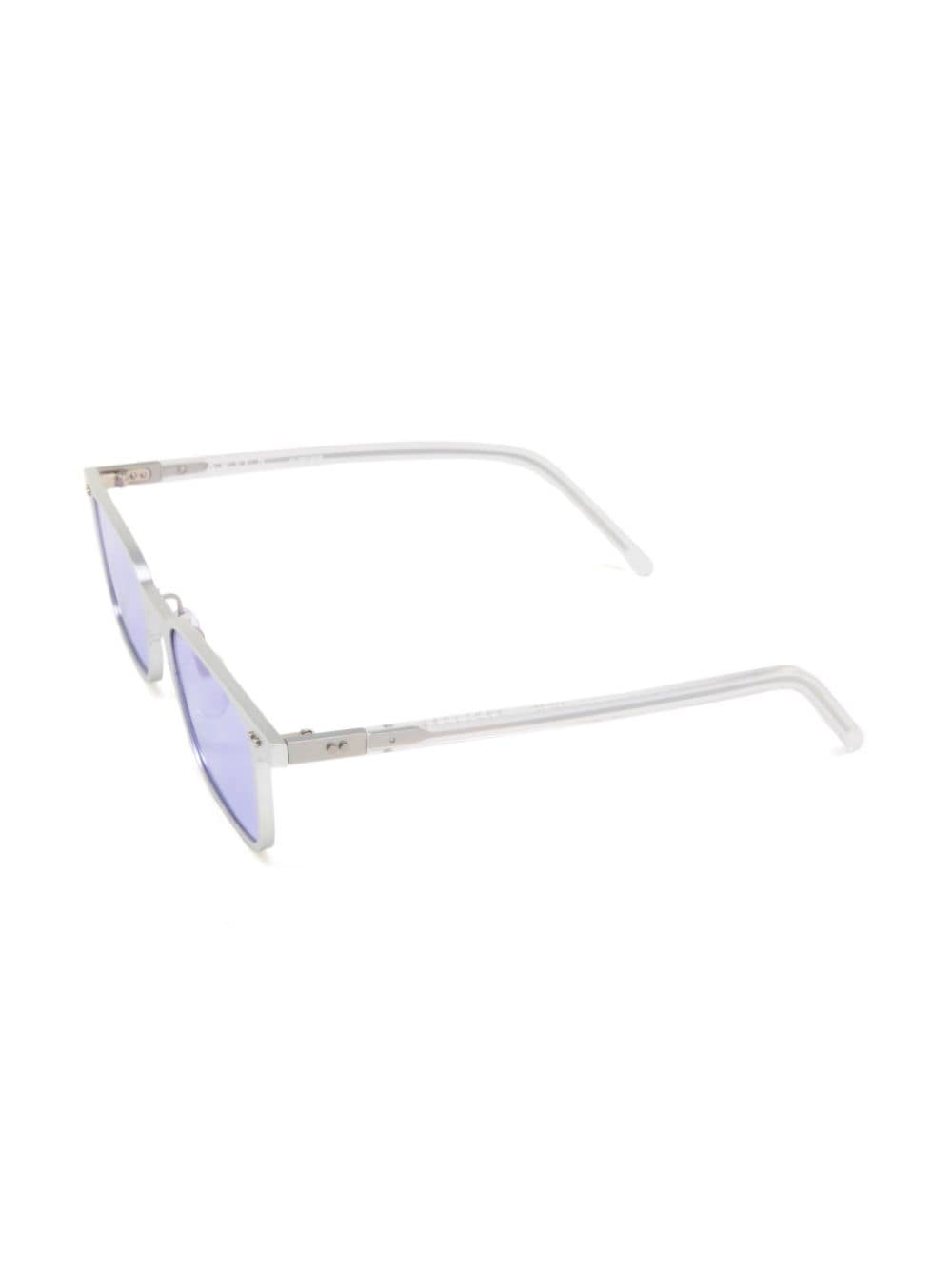 Shop Akila Sentinel Sunglasses In 银色