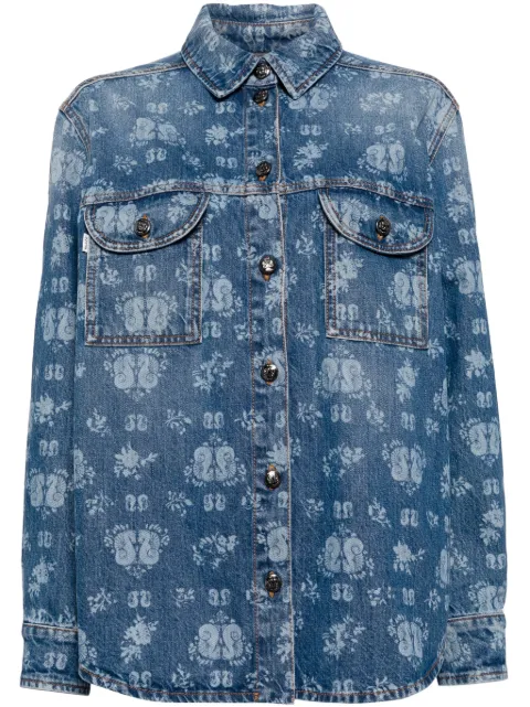 Blazé Milano chaqueta vaquera con estampado Nariida