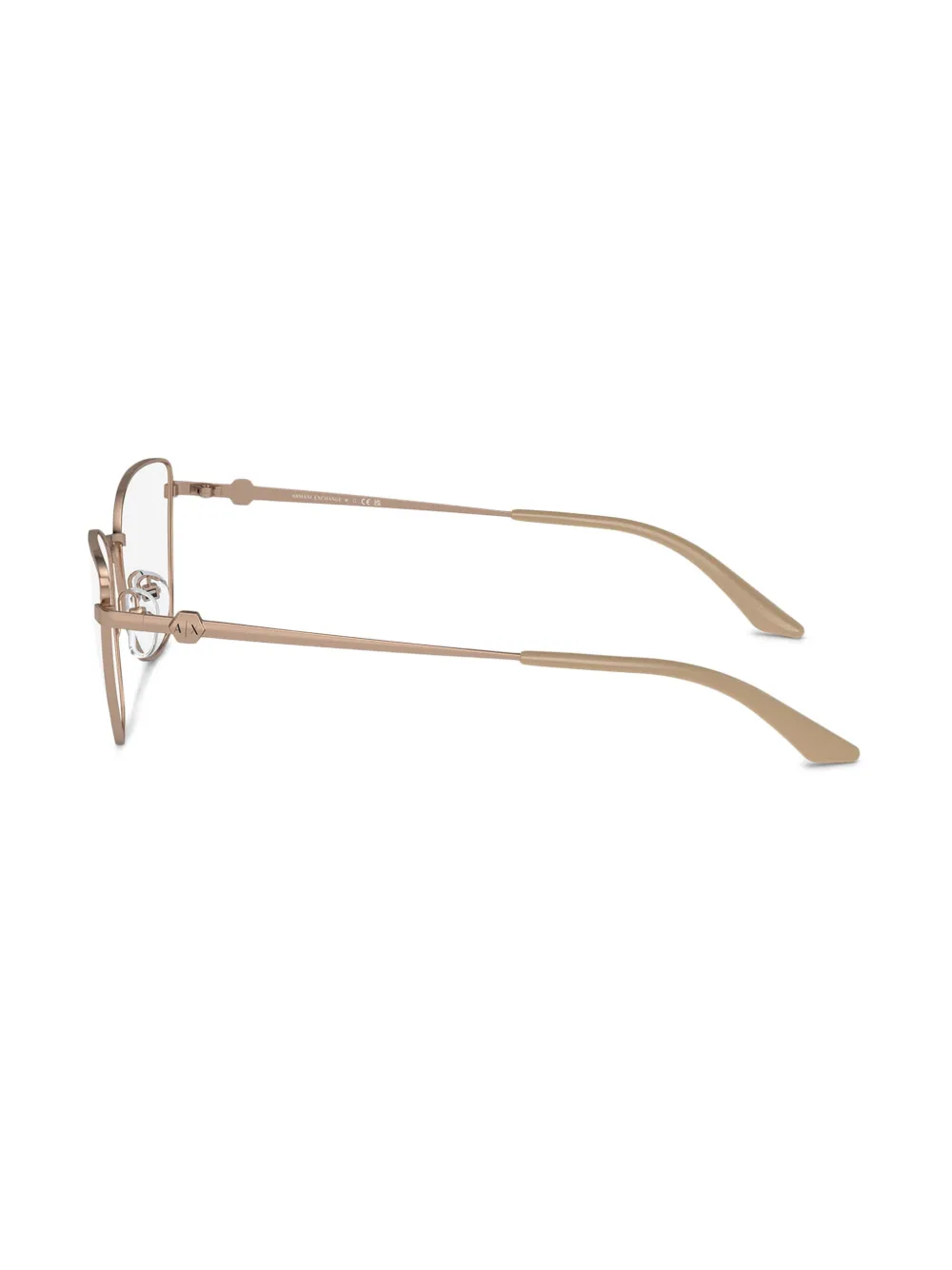  Armani Exchange Logo-plaque Glasses - Pink 