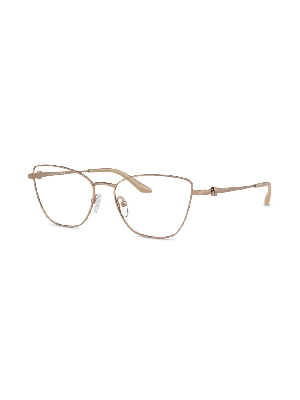  Armani Exchange Logo-plaque Glasses - Pink 