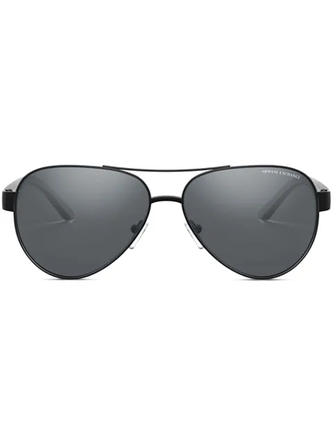 Armani Exchange pilot-frame sunglasses