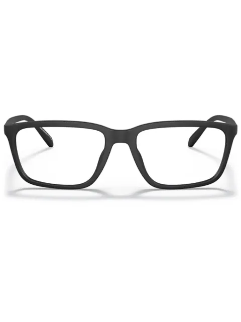 Armani Exchange lentes con armazón rectangular
