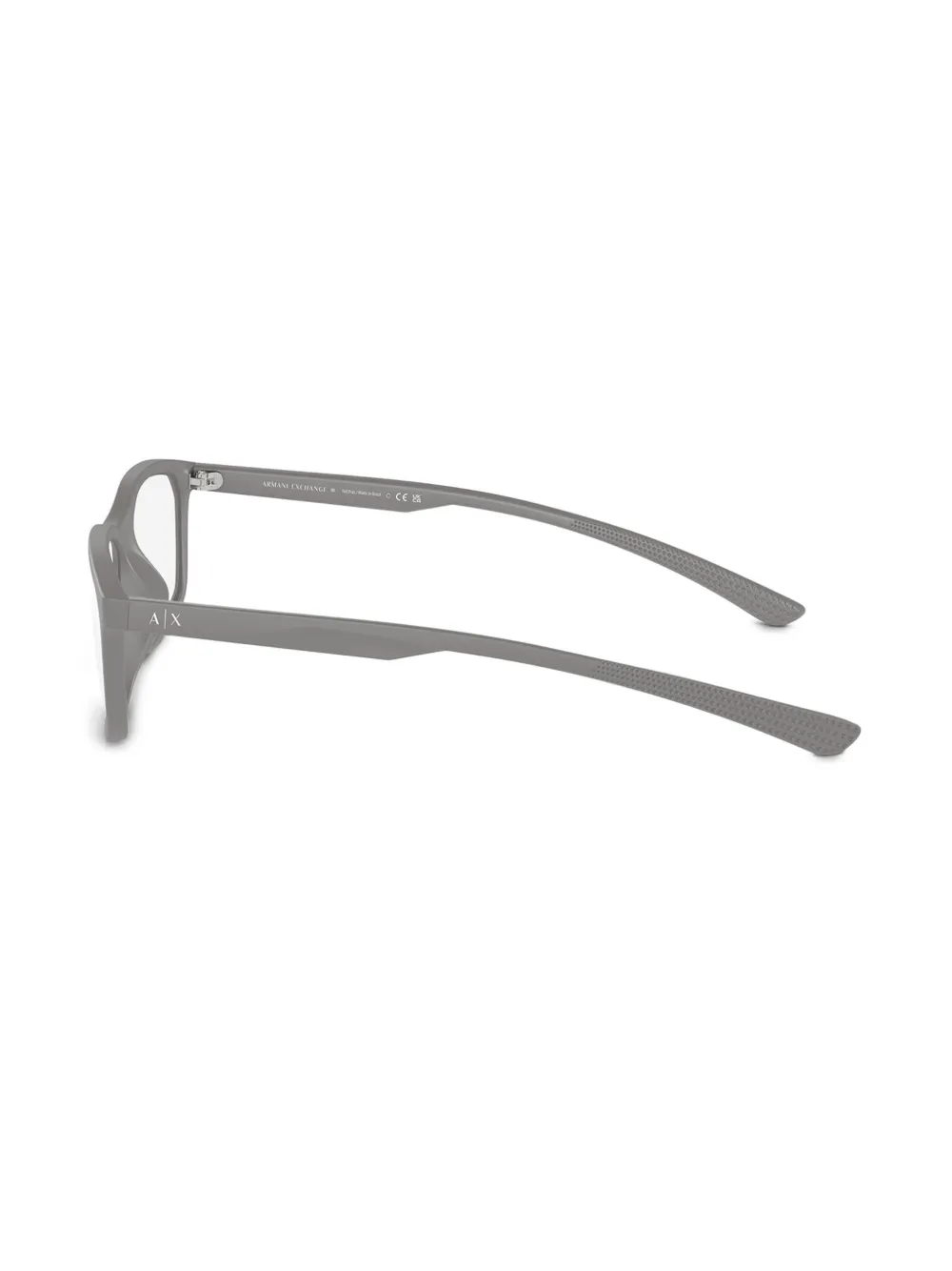Armani Exchange Bril met vierkant montuur Grijs