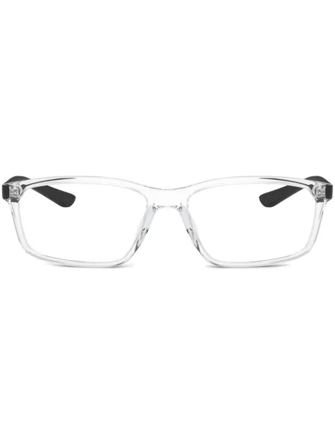 Armani Exchange lentes con armazón cuadrada