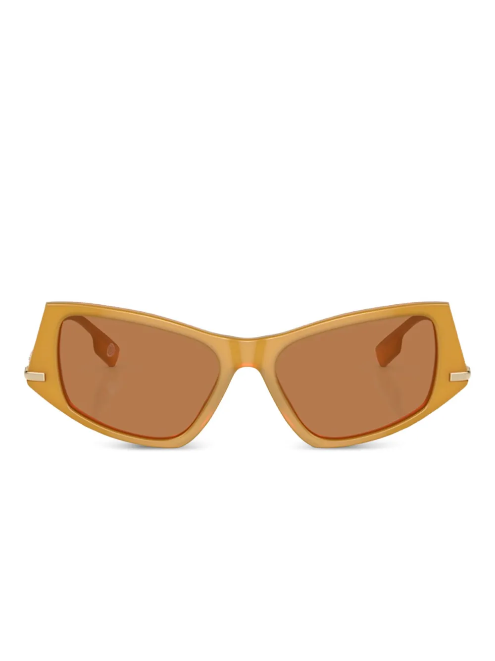 Burberry Eyewear Occhiali da sole geometrici - Giallo