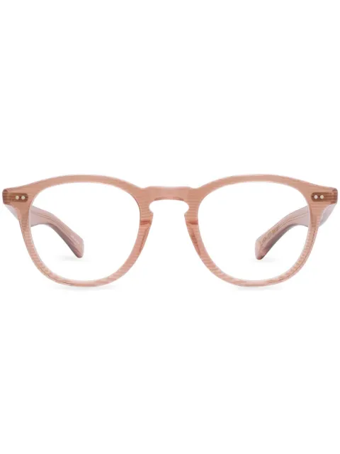 Garrett Leight lentes con armazón redonda