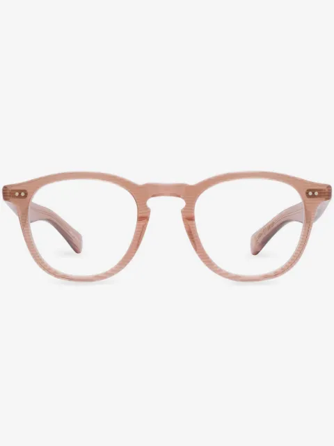 Garrett Leight round-frame glasses