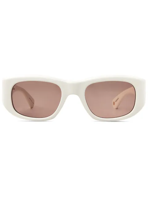 Garrett Leight geometric-frame sunglasses