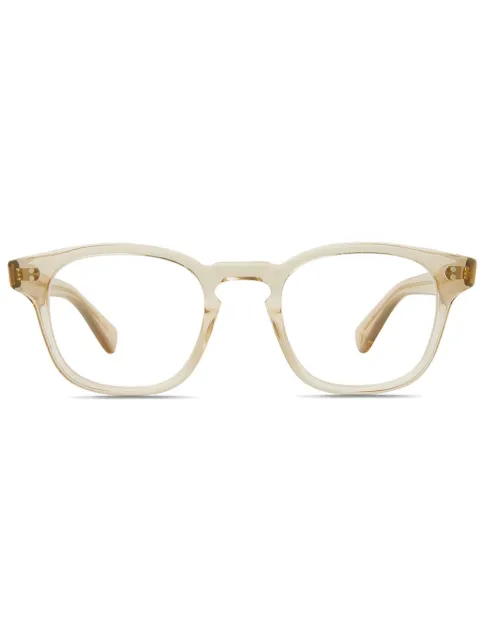Garrett Leight lentes con armazón geométrica