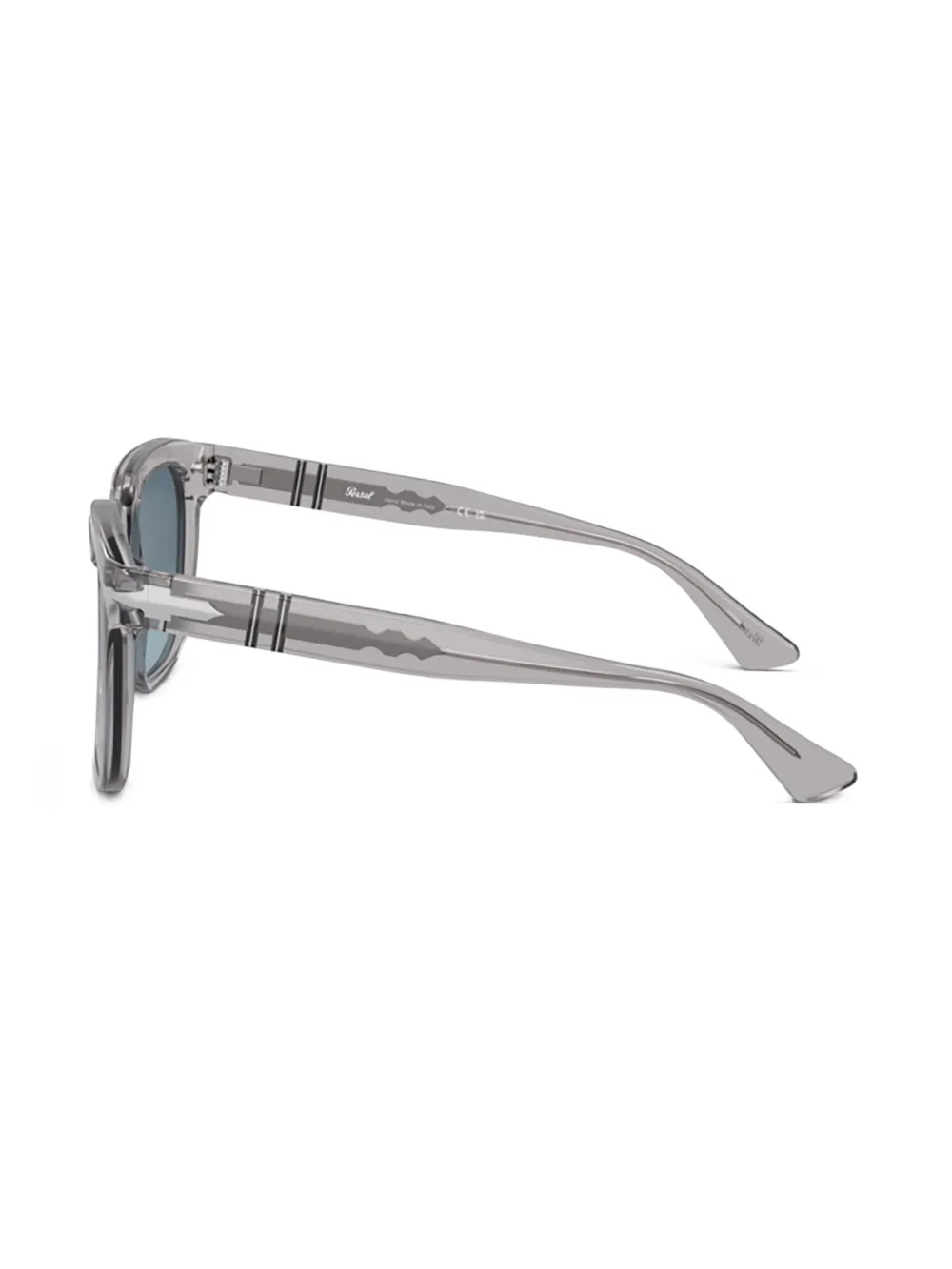 Persol Zonnebril met vierkant montuur Grijs