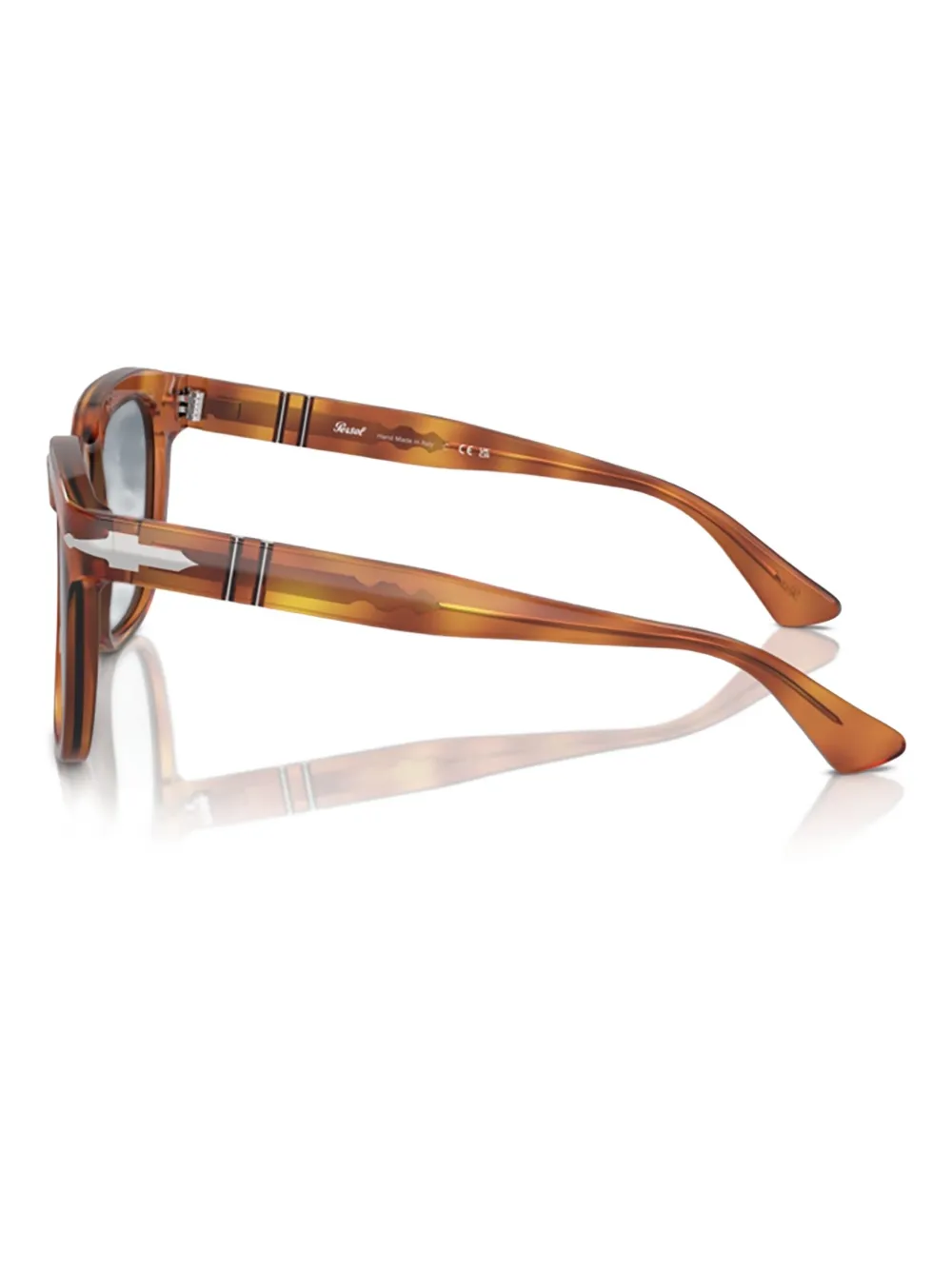 Persol PO3323S zonnebril met vierkant montuur Bruin