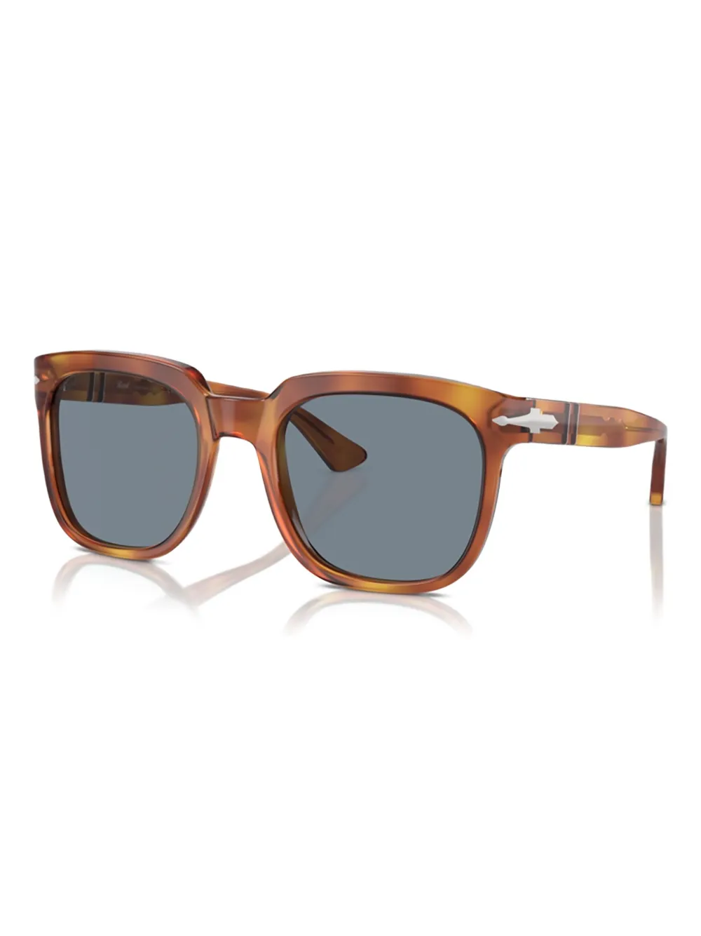 Persol PO3323S zonnebril met vierkant montuur Bruin