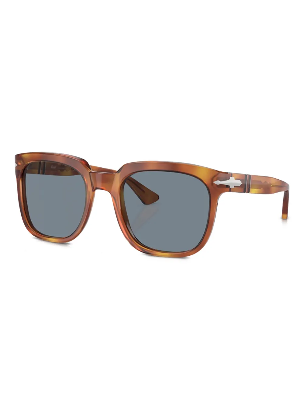 Persol PO3323S zonnebril met vierkant montuur - Bruin