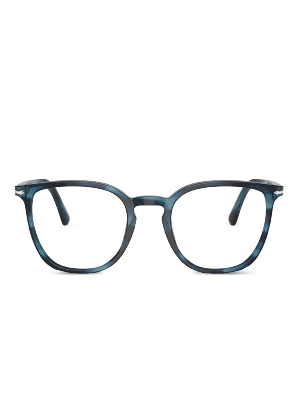 Persol Po3338v Striped Glasses In Blue