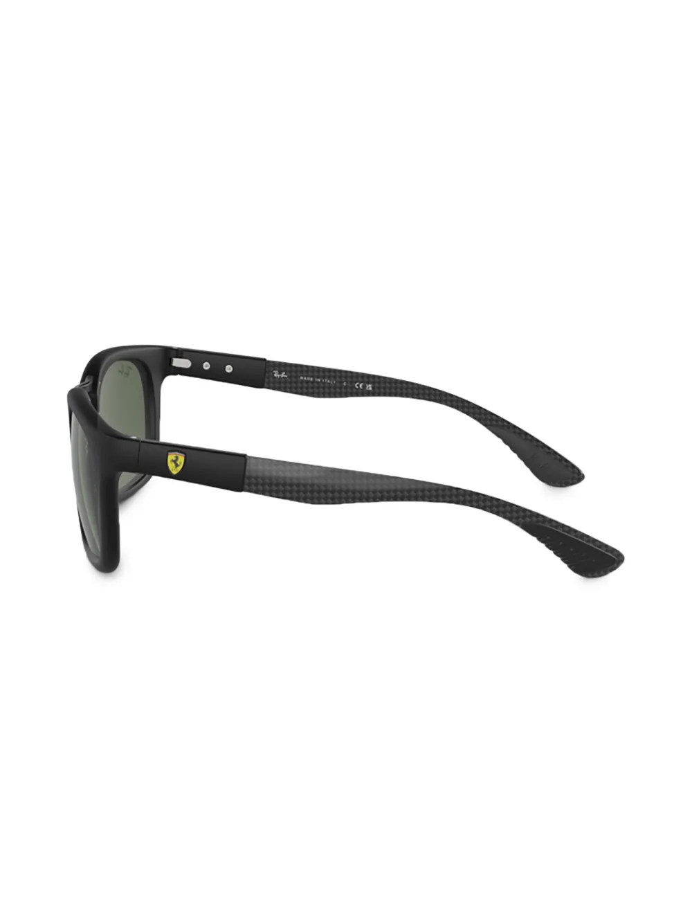 Ray-Ban Zonnebril met vierkant montuur Zwart