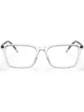 Armani Exchange rectangle-frame glasses - White