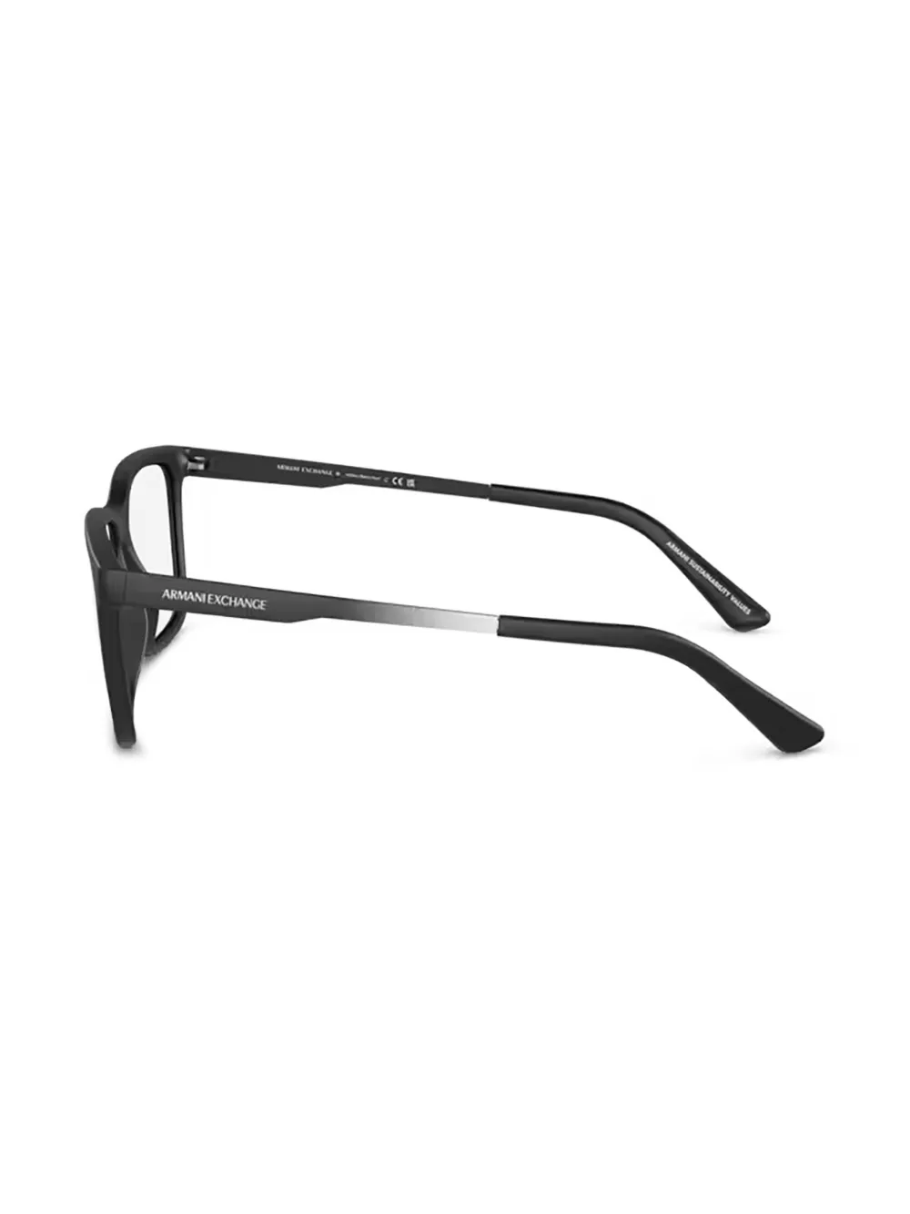  Armani Exchange Square-frame Glasses - Black 