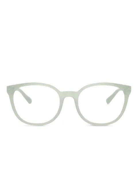 Armani Exchange round-frame glasses
