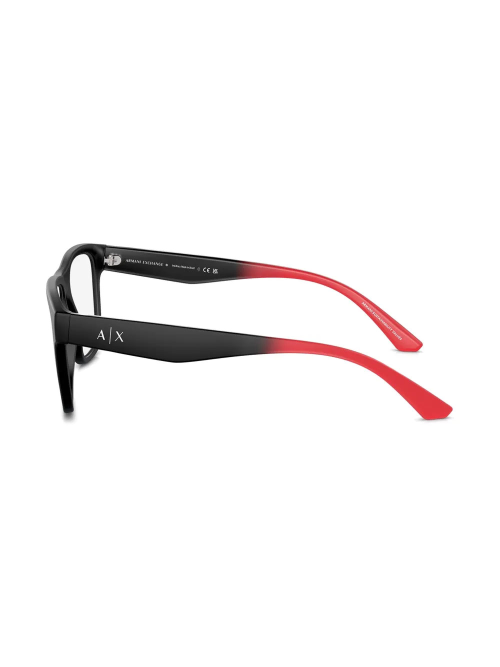 Cheap Armani Exchange square-frame glasses Men