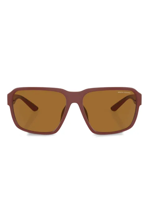 Armani Exchange rectangle-frame sunglasses