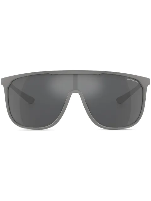 Armani Exchange logo-print sunglasses 