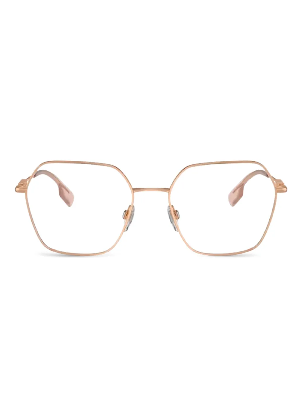 Burberry Eyewear BE1381 geometric glasses | Gold | Image 1