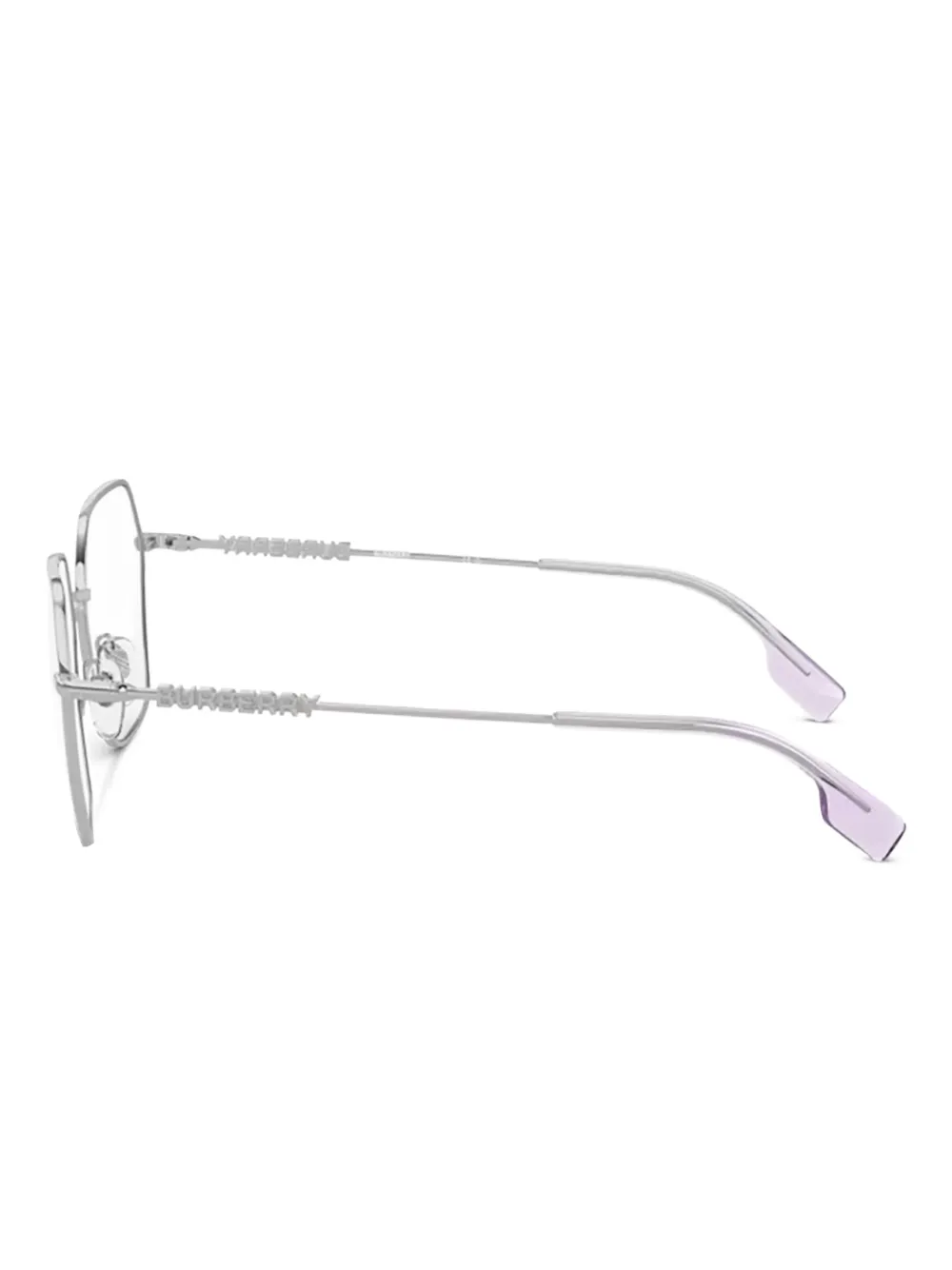 Burberry Eyewear Be1381 Geometric-frame Glasses In Neutral
