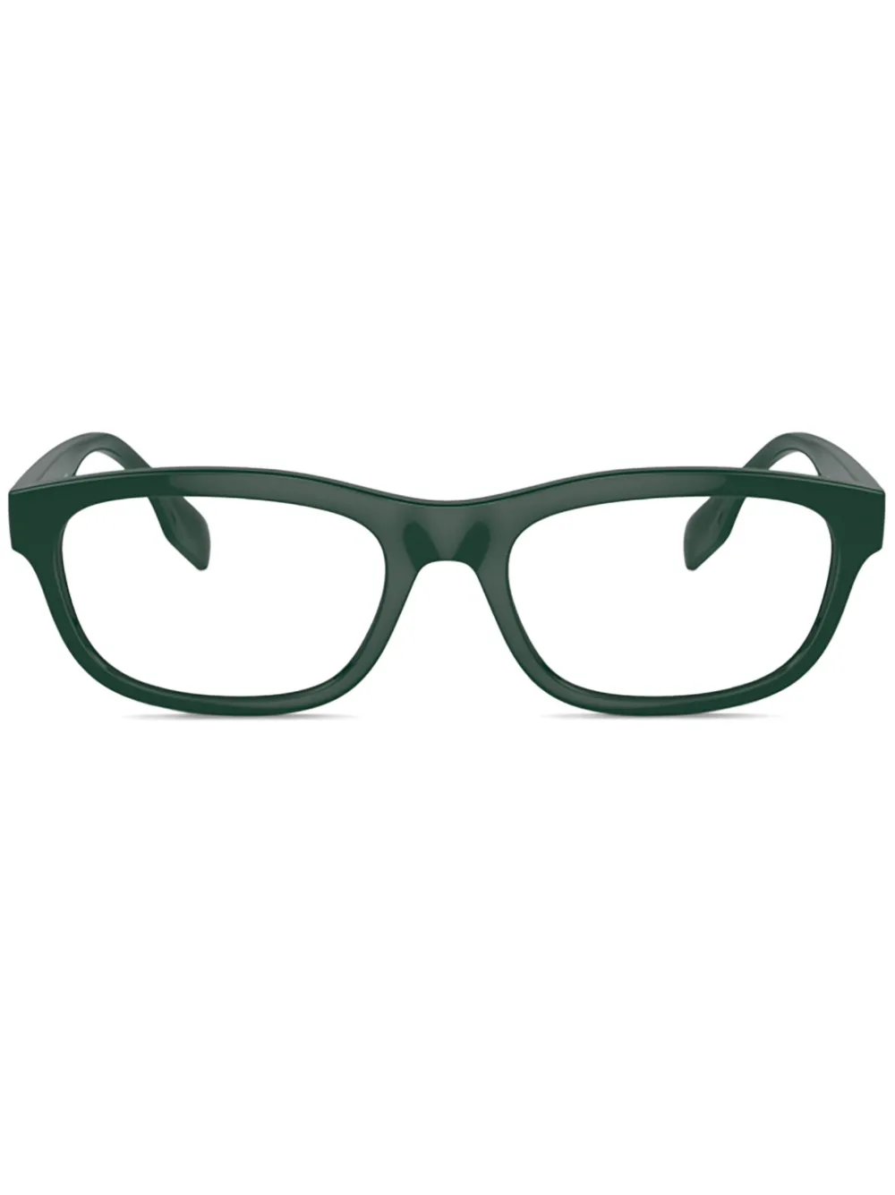 Burberry Eyewear rectangle-frame glasses | Green | Image 1
