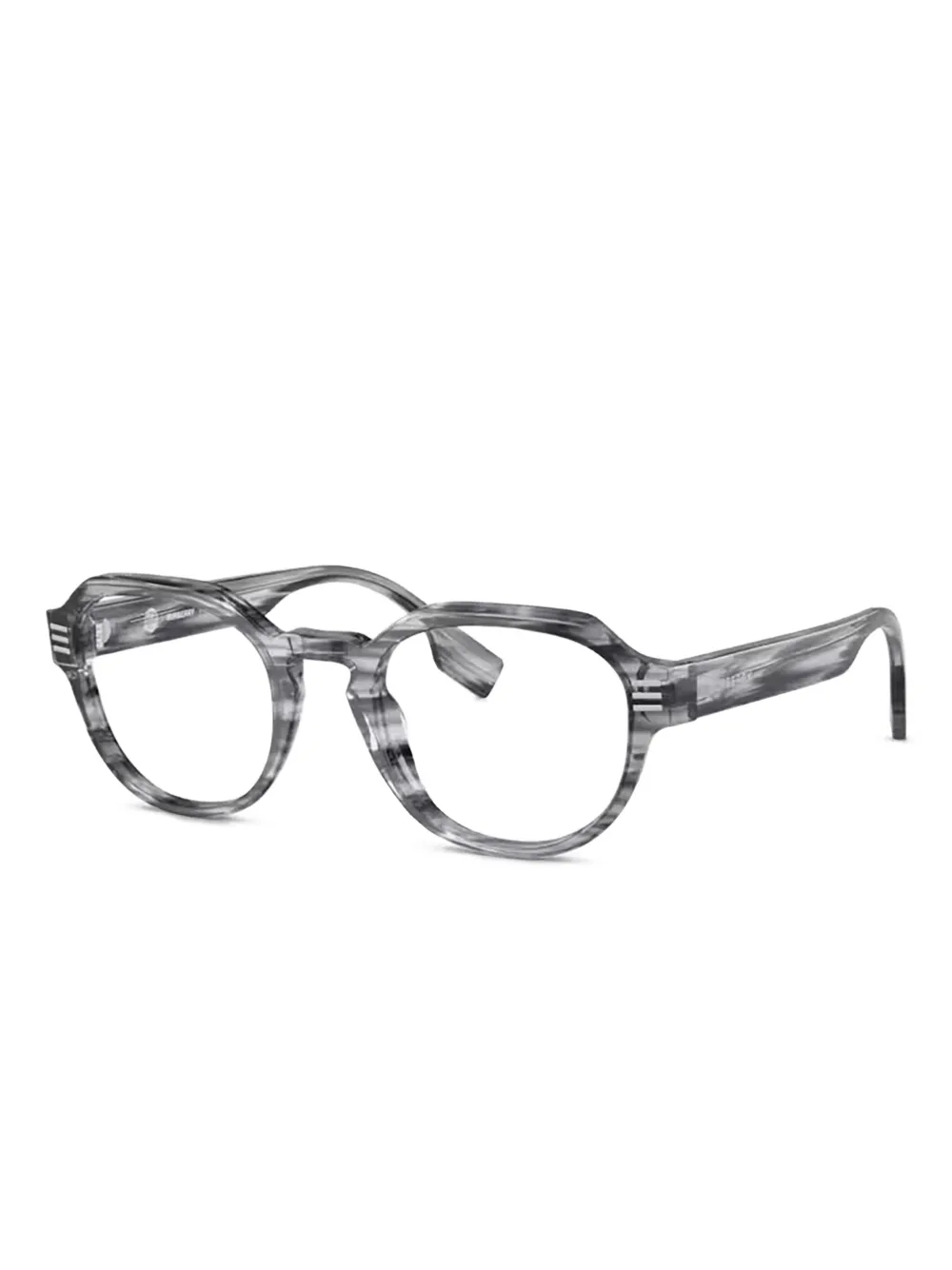 Burberry Eyewear patterned round glasses | Image 2