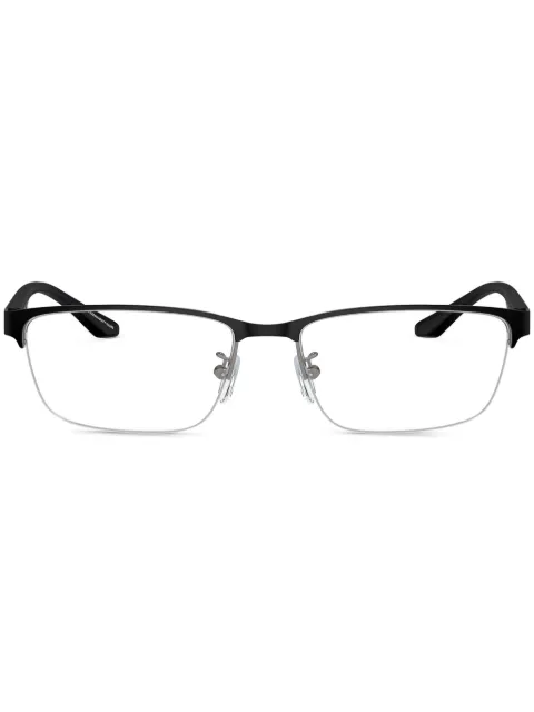 Emporio Armani rectangle-frame glasses