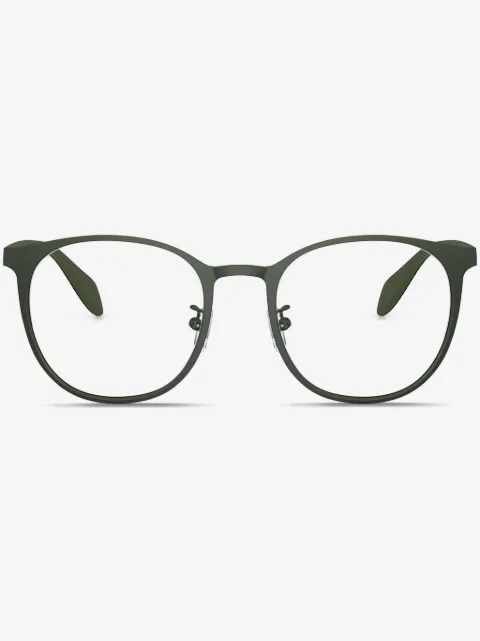 Emporio Armani round frame glasses