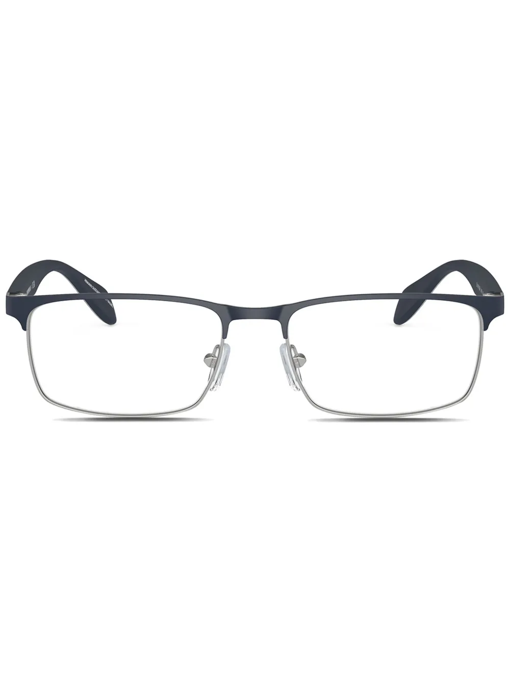 Emporio Armani lentes con armazón rectangular | plateado | Image 1