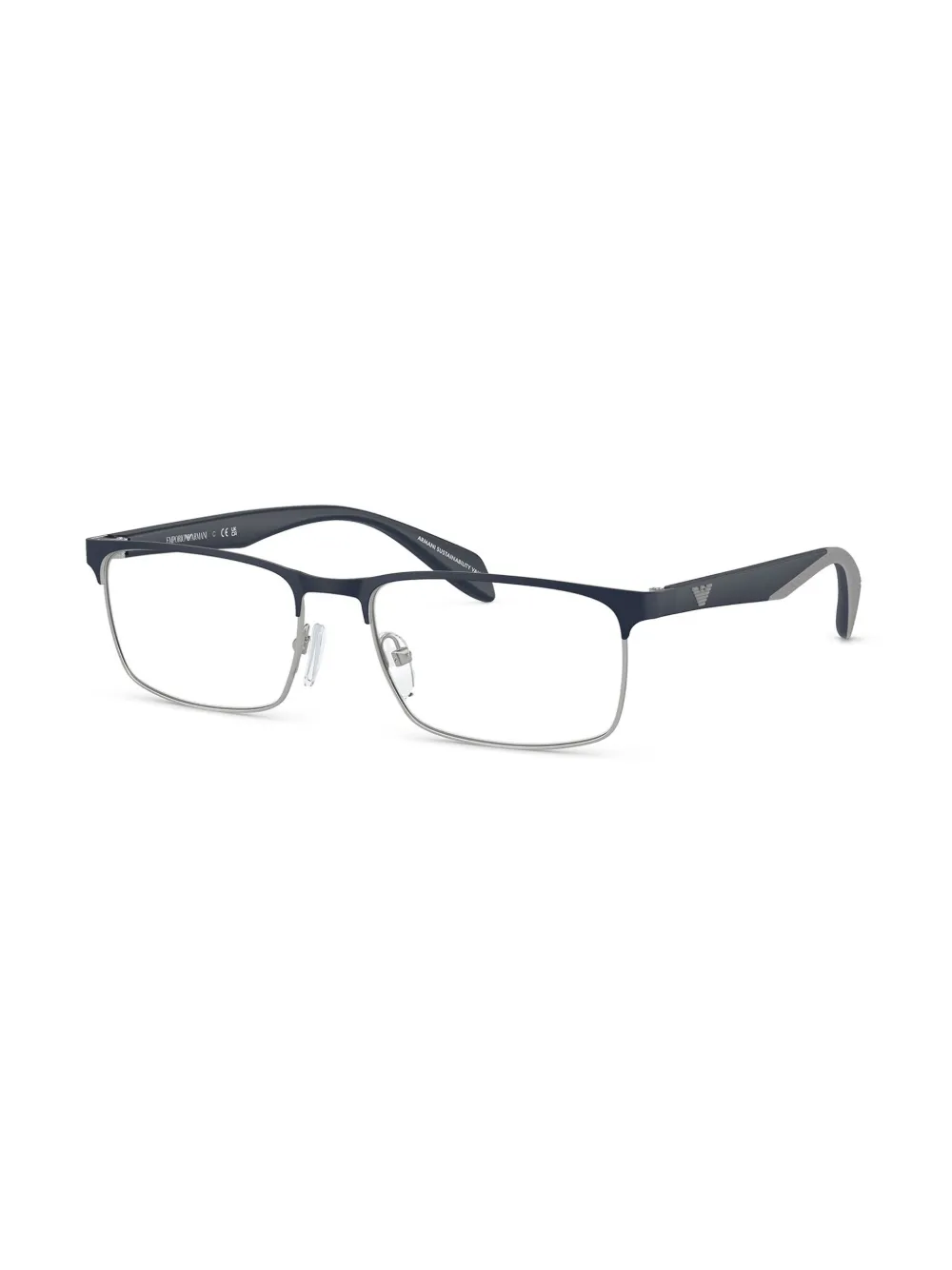 Emporio Armani lentes con armazón rectangular | Image 2