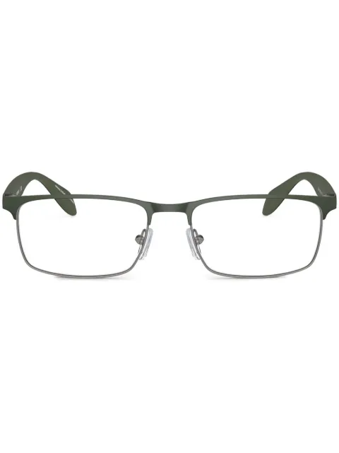 Emporio Armani rectangle frame glasses