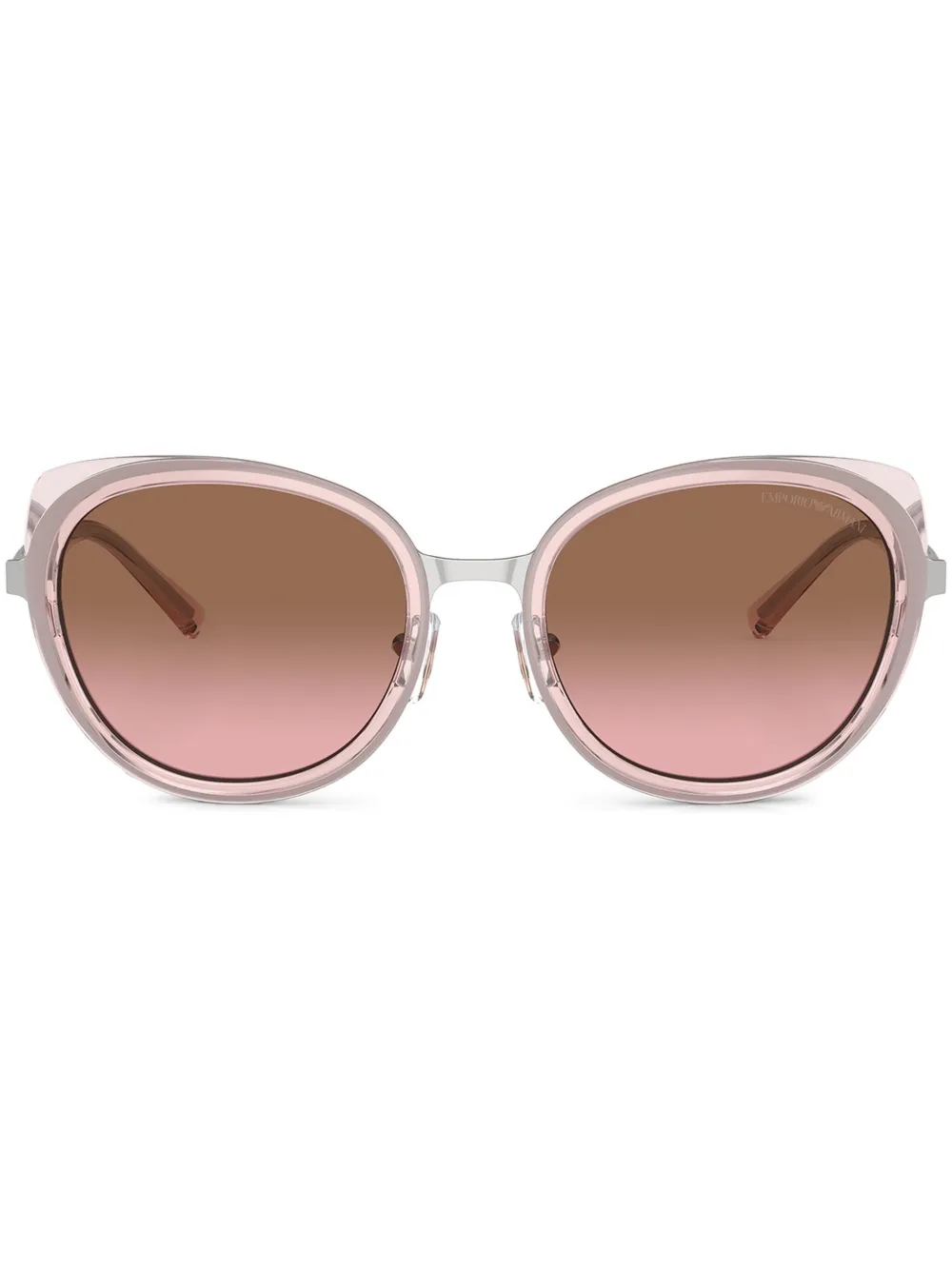 Emporio Armani Occhiali da sole tondi - Argento