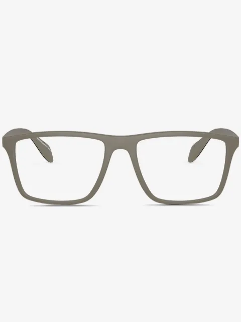 Emporio Armani rectangle frame glasses