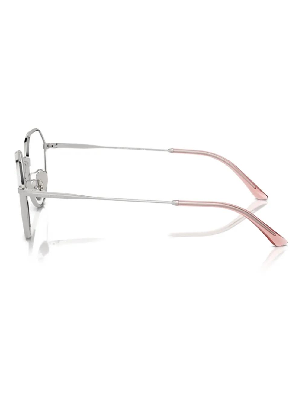 Giorgio Armani geometric frames Zilver