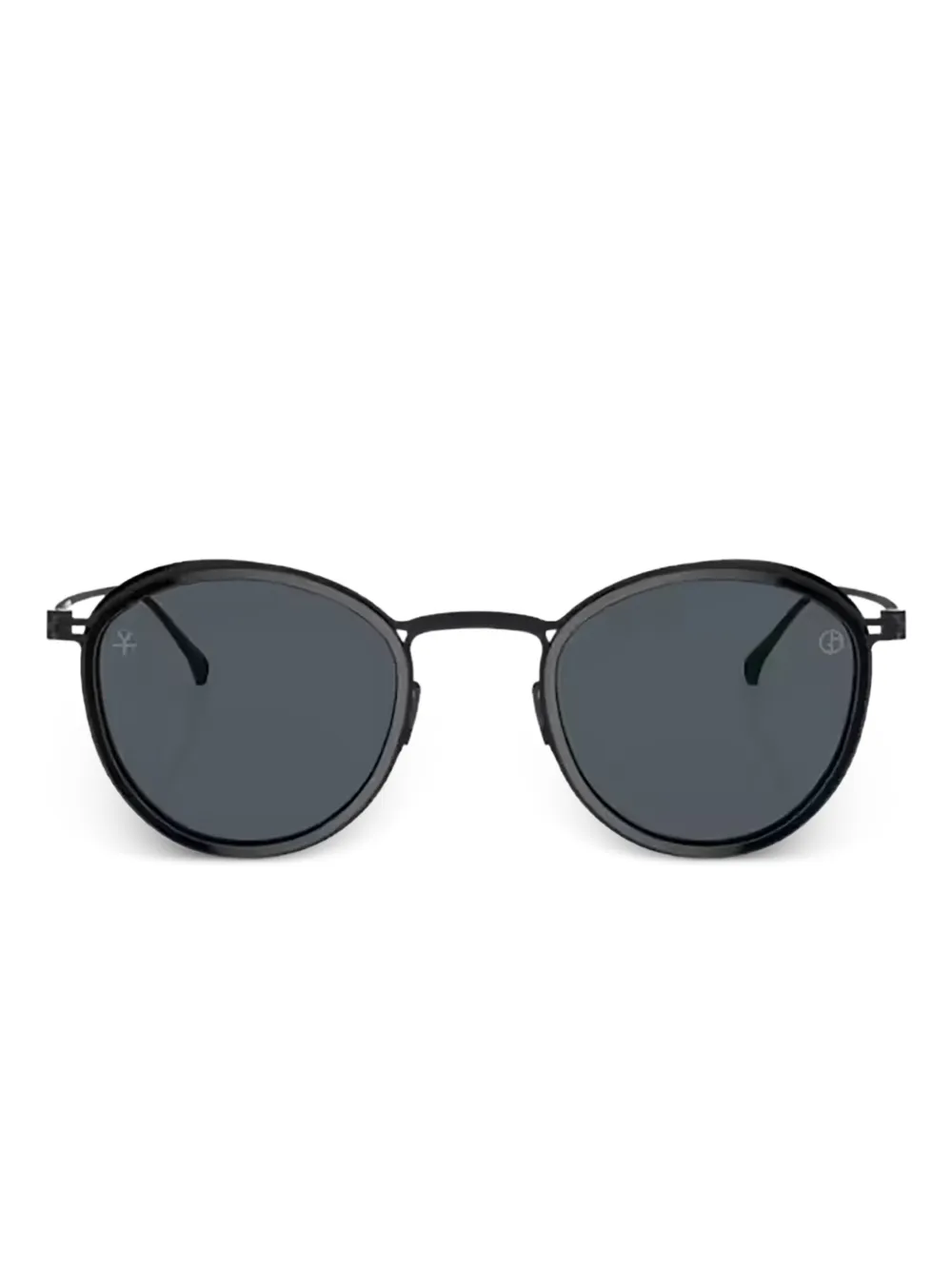 Giorgio Armani round-frame sunglasses | Grey | Image 1