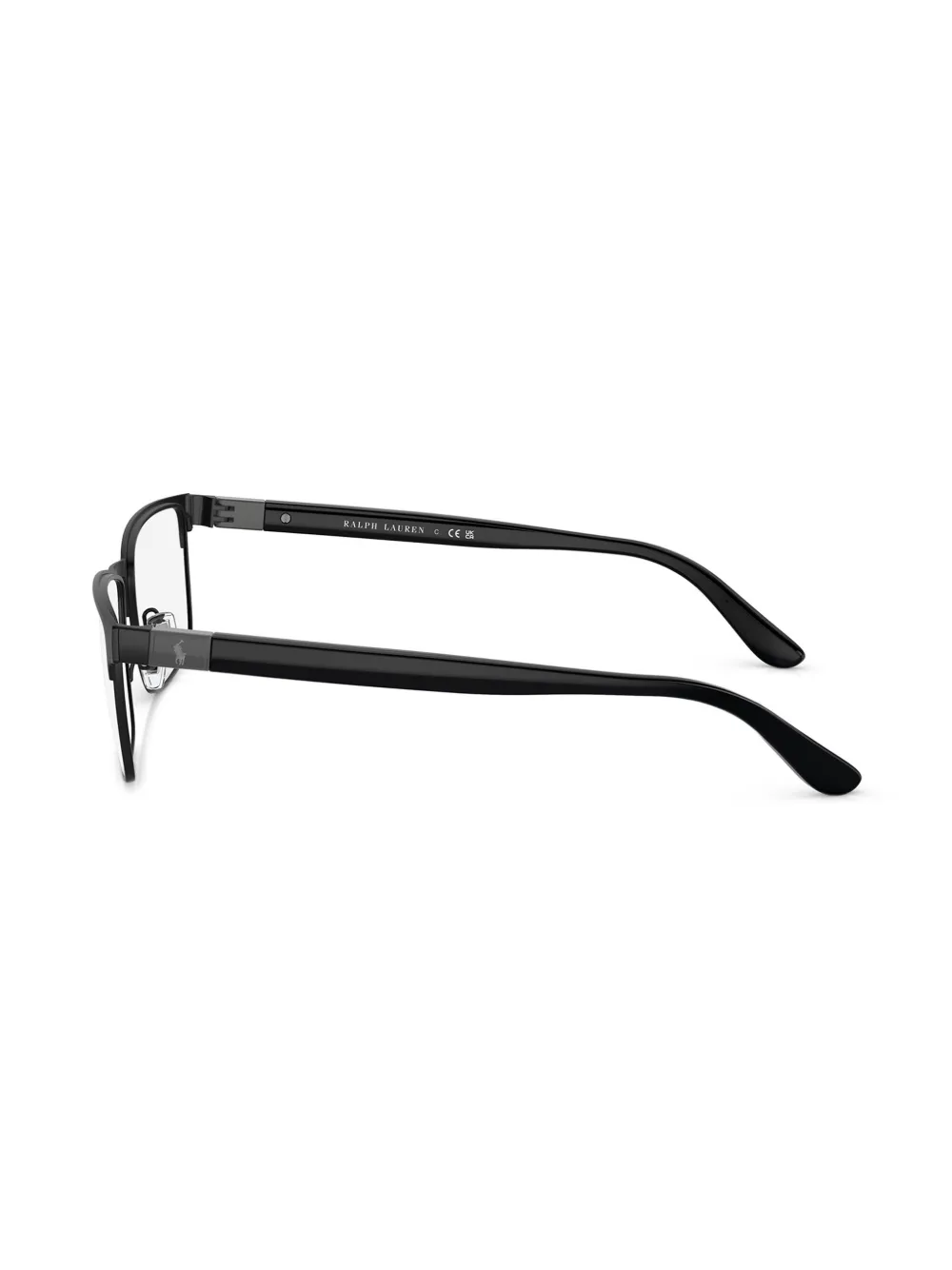 POLO RALPH LAUREN EYEWEAR Bril met rechthoekig montuur Zwart
