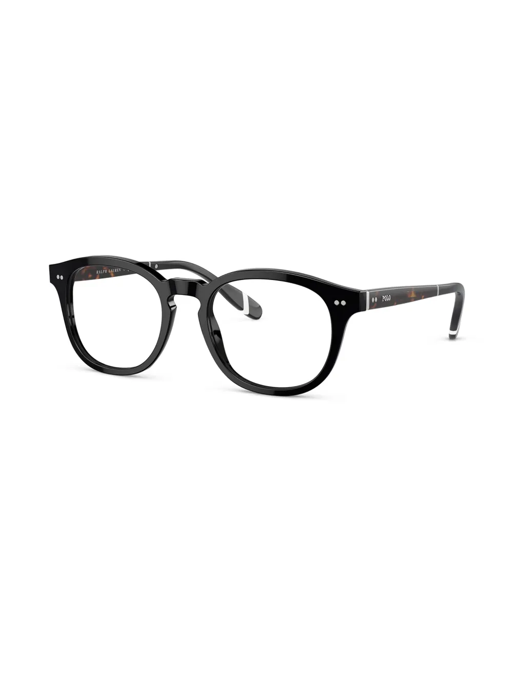 POLO RALPH LAUREN EYEWEAR Bril met rond montuur Zwart