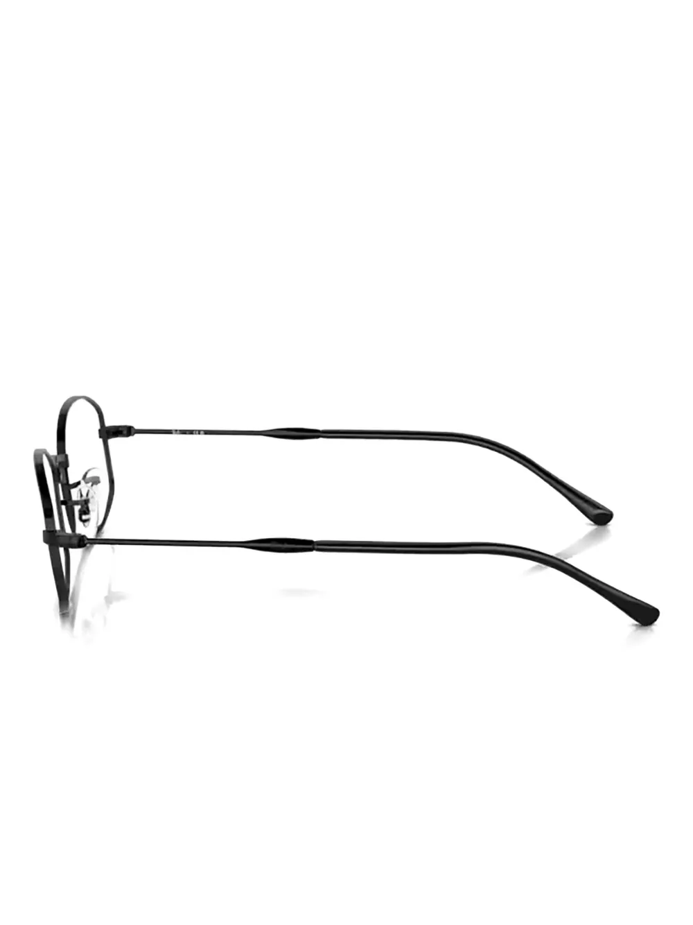 Ray-Ban RX6510 bril met rechthoekig montuur Zwart