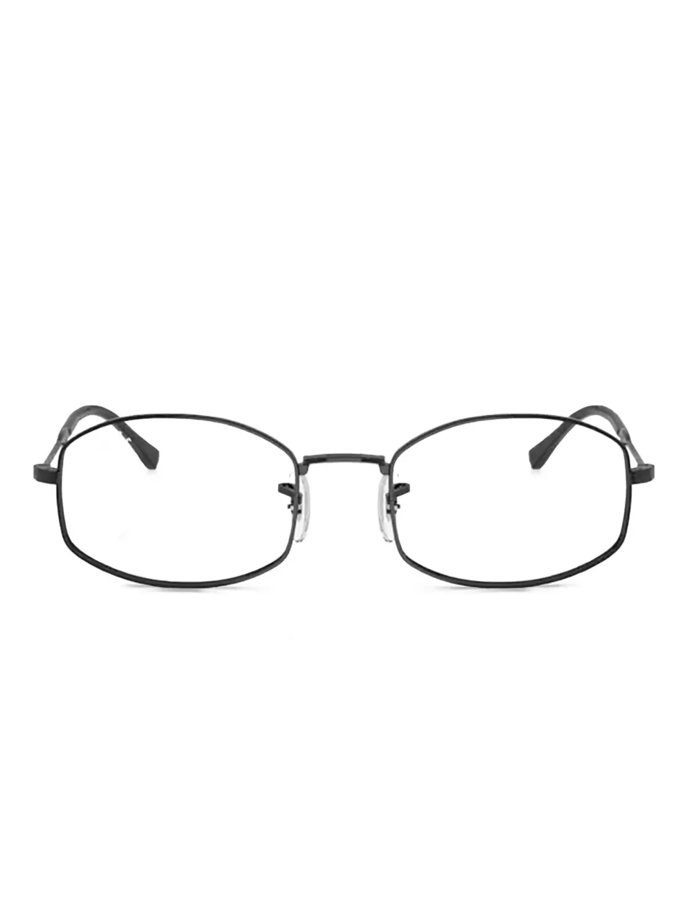 Ray-Ban RX6510 bril met rechthoekig montuur Zwart
