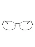 Ray-Ban RX6510 rectangle-frame glasses - Black