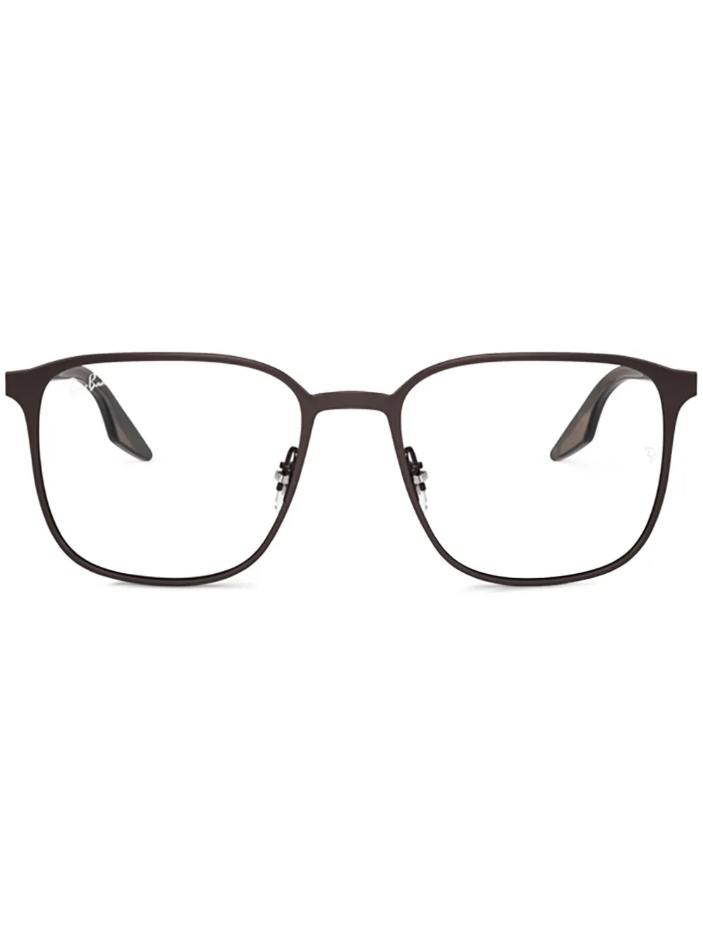 Ray-Ban square-frame glasses | Brown | Image 1